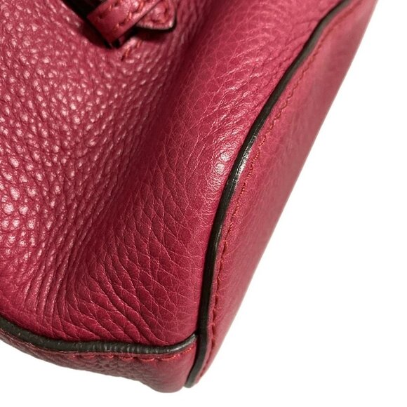 Auth GUCCI Bamboo 370833 Pink Leather Backpack - Picture 3 of 16